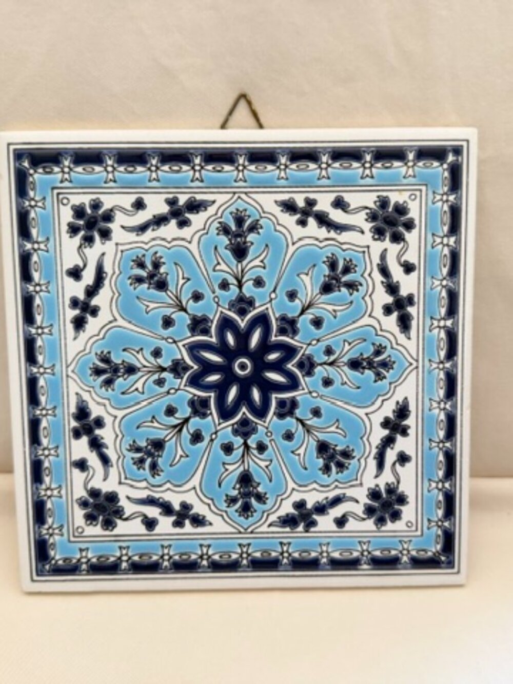 Vintage Greek Art Wall Tile
